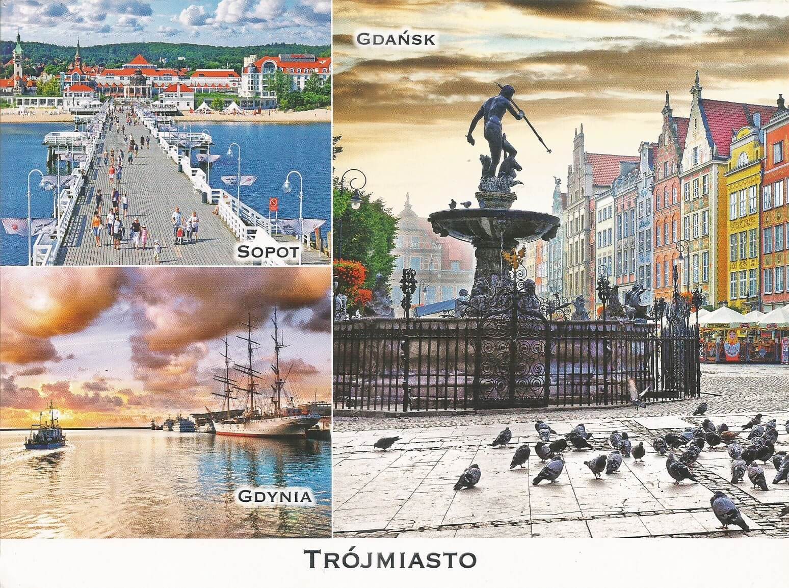 25 Ocak 2020'de Polonya'dan. Tricity(Trojmiasto, üç şehir) olarak adlandırılan Gdansk, Sopot ve Gdynia görülüyor.